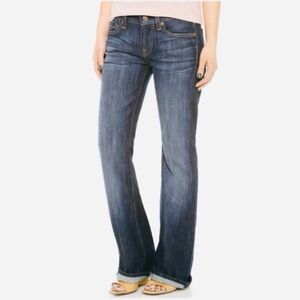 NWT 7 For All Mankind Original Bootcut Fit Women's Jeans In Dark NY - Size 31